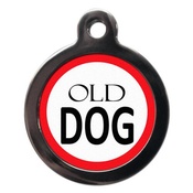PS Pet Tags - Old Dog Pet ID Tag