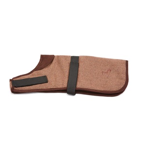 Kensington Dog Coat - Tweed Brown Herringbone
