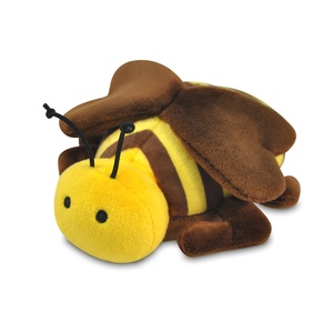 Burt the Bee Plush Dog Toy