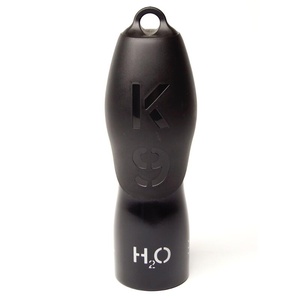 Black H2O Water Bottle 25oz