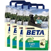 Beta - Light Dog Food x 4