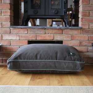 Luxury Corduroy Dog Bed – Olive
