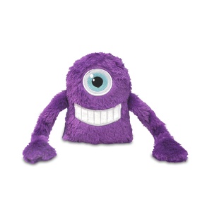 Purple Snore Monster Plush Dog Toy