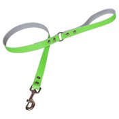 Creature Clothes - Neon Green Leather Disco Lead