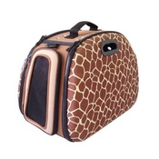 InnoPet - Collapsible Carrier Deluxe - Giraffe Print