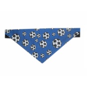 Zukie Style - Football Soccer Dog & Cat Bandana - Blue