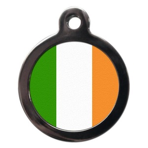 Irish Flag Pet ID Tag