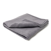 Charley Chau - Double Fleece Dog Blanket - Smoke Grey
