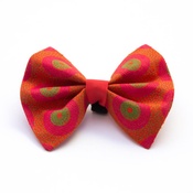 Hiro + Wolf - Kiwi Shweshwe Dog Bow Tie