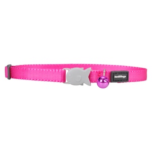Plain Hot Pink Kitten Collar