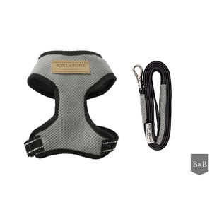Candy Harness & Lead Set - Grey