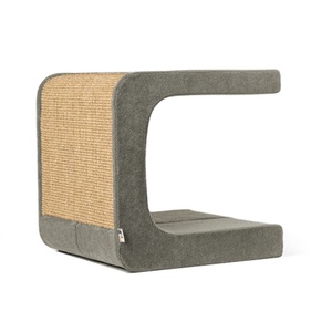 Scratching Post - Letter C - Grey