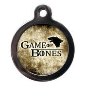 PS Pet Tags - Game of Bones Dog ID Tag