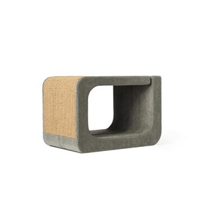 Scratching Post - Letter O - Grey