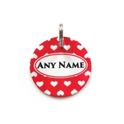 Ditsy Pet - Love Pet ID Tag