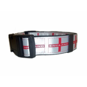 England St George Dog Collar