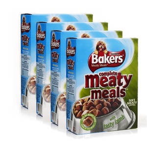 Meaty Meals Lamb Dog Food x 4