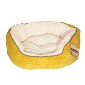 Happy Pet - Sweet Dreams Donut Pet Bed – Yellow