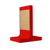 Catworks - Scratching Post - Letter T - Red