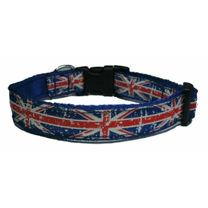 Union Jack Dog Collar