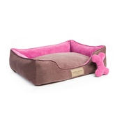 Bowl&Bone Republic - Classic Dog Bed - Pink