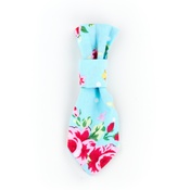 Pet Pooch Boutique - Blue Vintage Dog Tie
