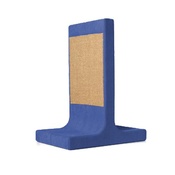 Catworks - Scratching Post - Letter T - Blue