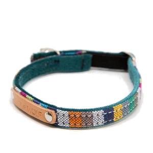 Kikoy Marine Stripe Cat Collar