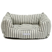 Mutts & Hounds - Flint Stripe Brushed Cotton Boxy Bed