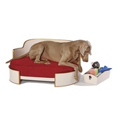 Katalin zu Windischgraetz - All-Round Beige & Copper Dog Sofa