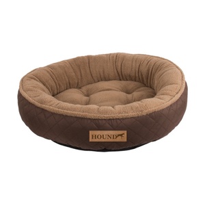 Hound Donut Dog Bed - Brown