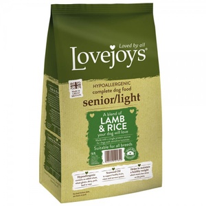 Lovejoys Senior/Light Lamb & Rice Dry Dog Food 12kg