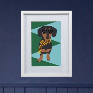 Framed Bespoke Pet Portrait