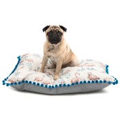 Mutts & Hounds - Flamingo Pillow Dog Bed