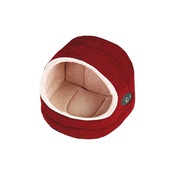 Gor Pets - Divani Hooded Cat Bed - Coral