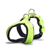 El Perro - 2.5cm Width Fleece Comfort Dog Harness – Neon Green