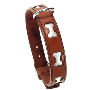 Bobby Bones Dog Collar - Brown