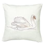 Stefanie Pisani - Swan Cushion