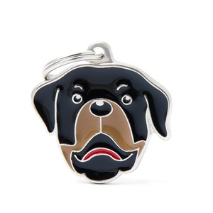 Rottweiler Engraved ID Tag