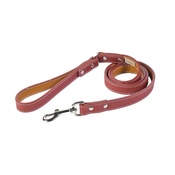 Auburn Leathercrafters - Auburn Leathercrafters Tuscany Dog Lead – Red