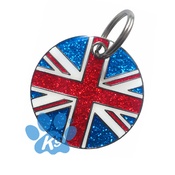K9 - Union Jack ID Tag
