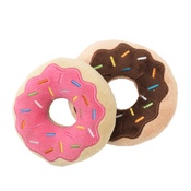 FuzzYard - Plush Donut Dog Toy - 2 Pack