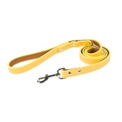 Auburn Leathercrafters - Tuscany Leather Dog Lead – Yellow