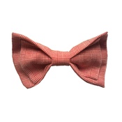Dapper Pets - Red Check Dog Bow Tie