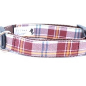 Pet Pooch Boutique - Acorn Barkberry Plaid Collar