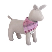 Teddy Maximus - Pink Shetland Wool Neckerchief