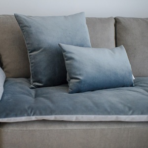Velvet Scatter Cushion - Slate