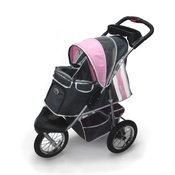 InnoPet - Buggy Comfort with Airfilled Tyres - Pink/Grey