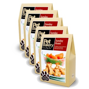 Sunday Roast Bones Dog Treat x 5