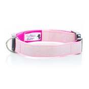 Pet Pooch Boutique - Pink Sparkle Tweed Collar